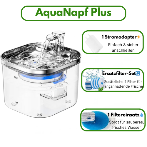 AquaNapf™ | Für mehr gemeinsame Jahre mit deinem Liebling