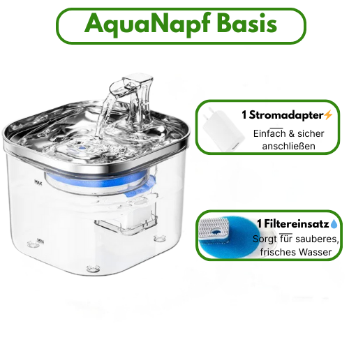 AquaNapf™ | Für mehr gemeinsame Jahre mit deinem Liebling